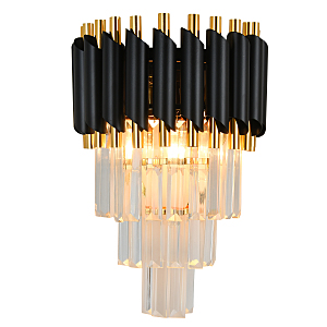 Настенное бра Darian DARIAN 76017/2W GOLD BLACK