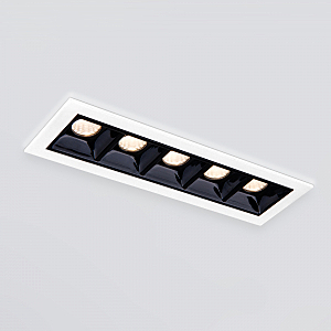 Встраиваемый светильник 9921 & 9922 & 9923 LED 9921 LED 10W 4200K белый/черный
