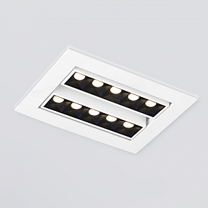 Встраиваемый светильник 9921 & 9922 & 9923 LED 9923 LED 20W 4200K белый/черный