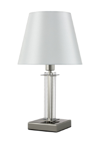 Настольная лампа Nicolas NICOLAS LG1 NICKEL/WHITE