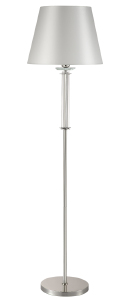 Торшер Nicolas NICOLAS PT1 NICKEL/WHITE
