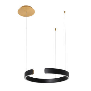 Светильник подвесной Ring 10025/400 Black