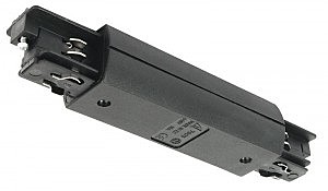 Комплектующие для трек-систем straight connector round with power supply option 444660
