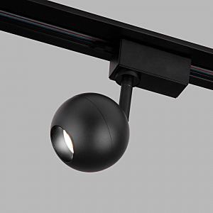 Трековый светильник Ball Ball Черный 8W 4200K (LTB76) однофазный