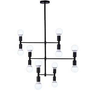 Люстра на штанге Loft Lux LOFT LUX 75129/12C BLACK