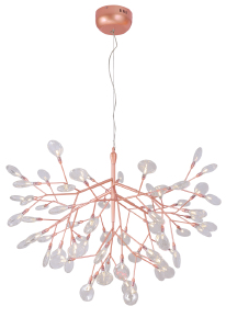 Подвесная люстра Evita EVITA SP63 COPPER/TRANSPARENT