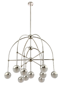 Люстра на штанге Truena TRUENA SP-PL6+3+1 NICKEL