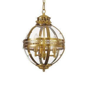 Подвесная люстра Residential KM0115P-3S brass