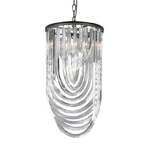 Светильник подвесной Murano Glass KR0116P-3 black