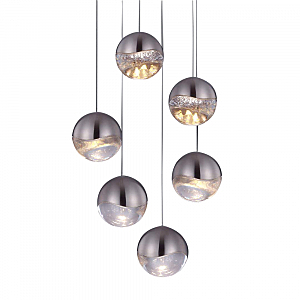 Светильник подвесной Globo SD3301-6U nickel