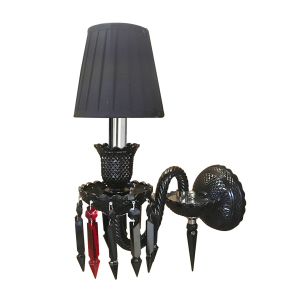 Настенное бра Baccarat style ZZ86303BK-1W