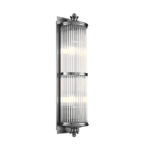 Настенное бра Crystal bar KM0925W-2B nickel