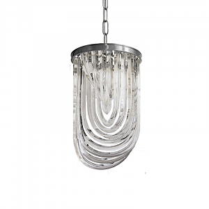Светильник подвесной Murano Glass A001-300 L1 chrome
