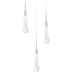 Светильник подвесной Pour P98036-3 silver