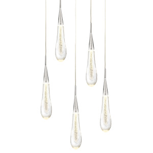 Светильник подвесной Pour P98036-5 silver
