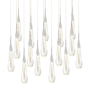 Светильник подвесной Pour P98036-16 silver