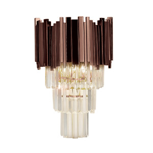 Настенное бра Barclay A006-200 A2 dark brown