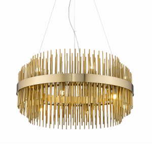 Подвесная люстра Sfinks P68082-12 ant. brass