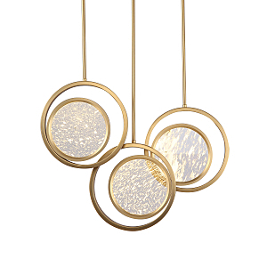 Светильник подвесной Moon Light MD8700-3A antique brass
