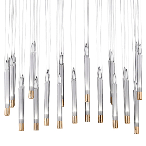 Светильник подвесной Candle PR68094-17 brass