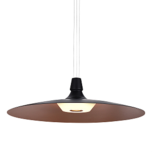 Светильник подвесной 020 P0205-600A black/copper