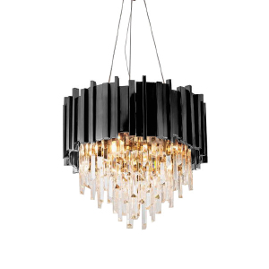 Подвесная люстра Barclay A006-400 L4 br.dark nickel