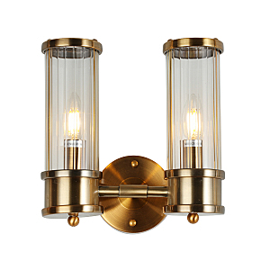 Настенное бра Claridges KM0768W-2C brass