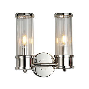 Настенное бра Claridges KM0768W-2C nickel