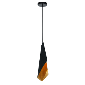 Светильник подвесной MD2063 MD2063-1A black/gold