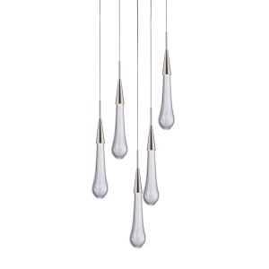 Светильник подвесной Pour MD2060-5A satin nickel