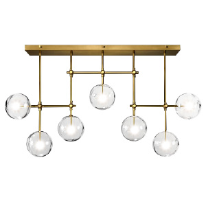Потолочная люстра Globe Mobile KG0835P-7A brass