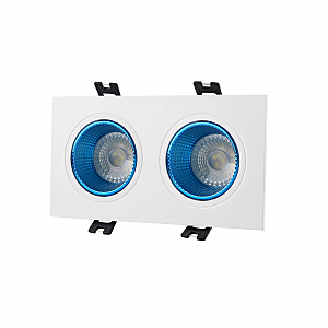 Встраиваемый светильник DK3021 DK3072-WH+CY