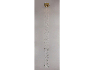 Светильник потолочный 8000 8031/250 gold clear