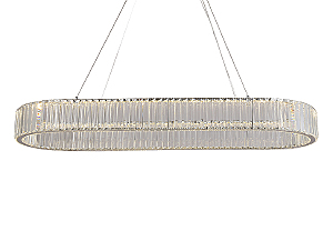 Подвесная люстра 8440 8445/120 oval chrome