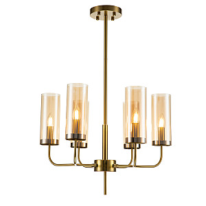 Люстра на штанге Balletto 13014/6R Brass V000252