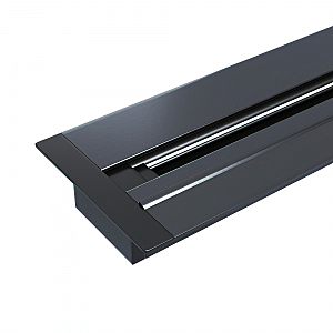 Шинопровод Track Rail BK Recessed 85083/00 / Встраиваемый однофазный шинопровод черный (2м.)