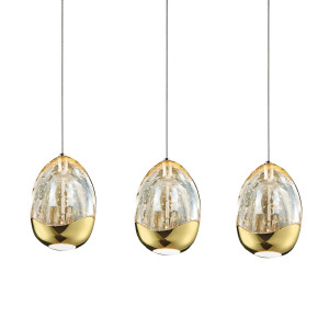 Светильник подвесной Terrene MD13003023-3B gold