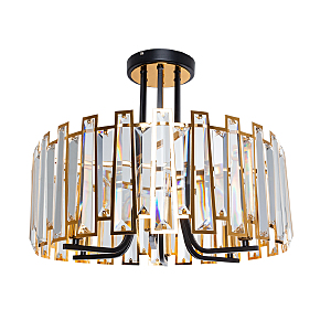 Потолочная люстра Amber A1028PL-6BK
