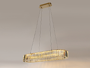 Подвесная люстра 8440 8445/90 oval gold NEW
