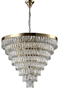 Подвесная люстра Abigail ABIGAIL SP22 D820 GOLD/TRANSPARENT