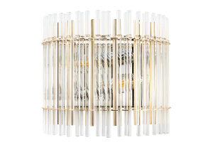Настенное бра Aurelio AURELIO AP2 GOLD+CHROME/TRANSPARENT