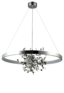 Подвесная люстра Garden GARDEN SPLED+4 D800 CHROME