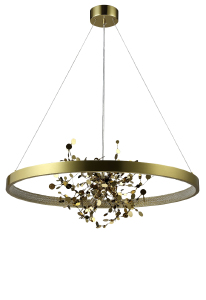Подвесная люстра Garden GARDEN SPLED+4 D800 GOLD