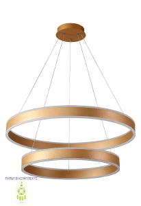 Подвесная люстра MUCHOS MUCHOS SP123W LED D600+800 GOLD