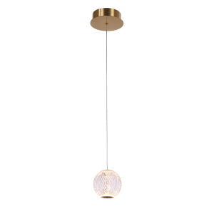 Светильник подвесной Elliot Diamante MD20001012-1A gold