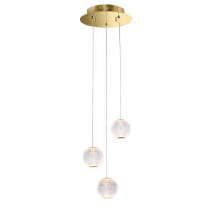 Светильник подвесной Elliot Diamante MD20001012-3A gold
