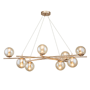 Подвесная люстра Balance 1119/8S Gold