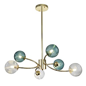 Люстра на штанге Selva 11032/6R Gold V000296