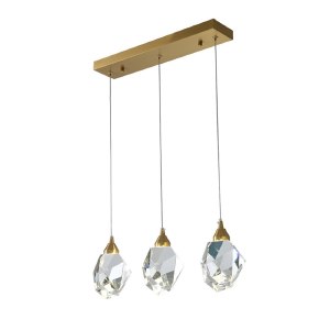 Светильник подвесной Crystal rock II 9701P/3L brass
