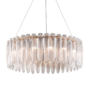 Подвесная люстра Piuma MD22027002-D85 light rose gold